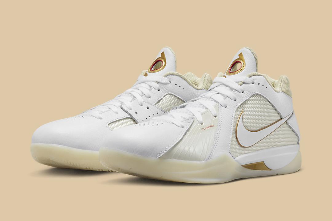 Nike KD 3 "White Gold" DZ3009-100