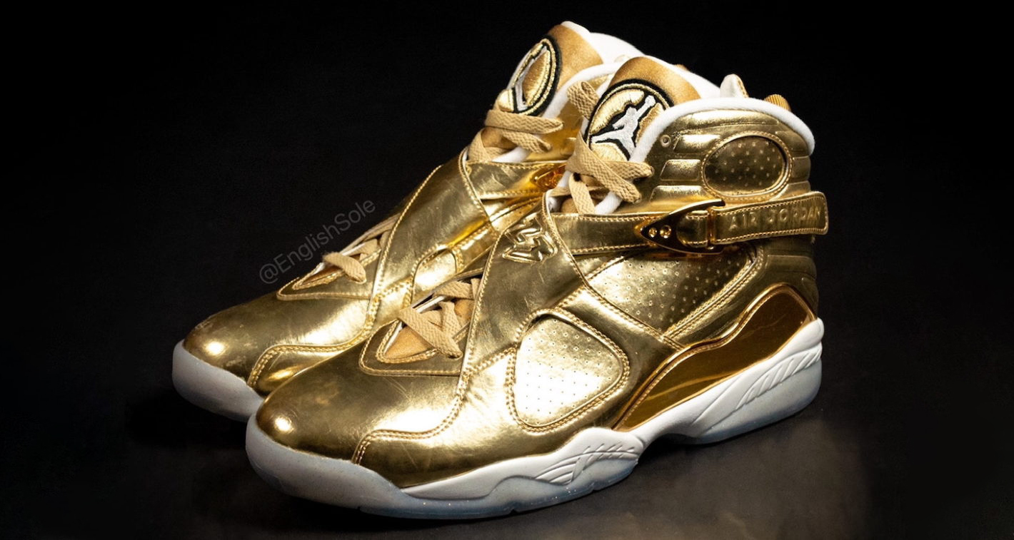 Air Jordan 8 OVO “Gold” Sample