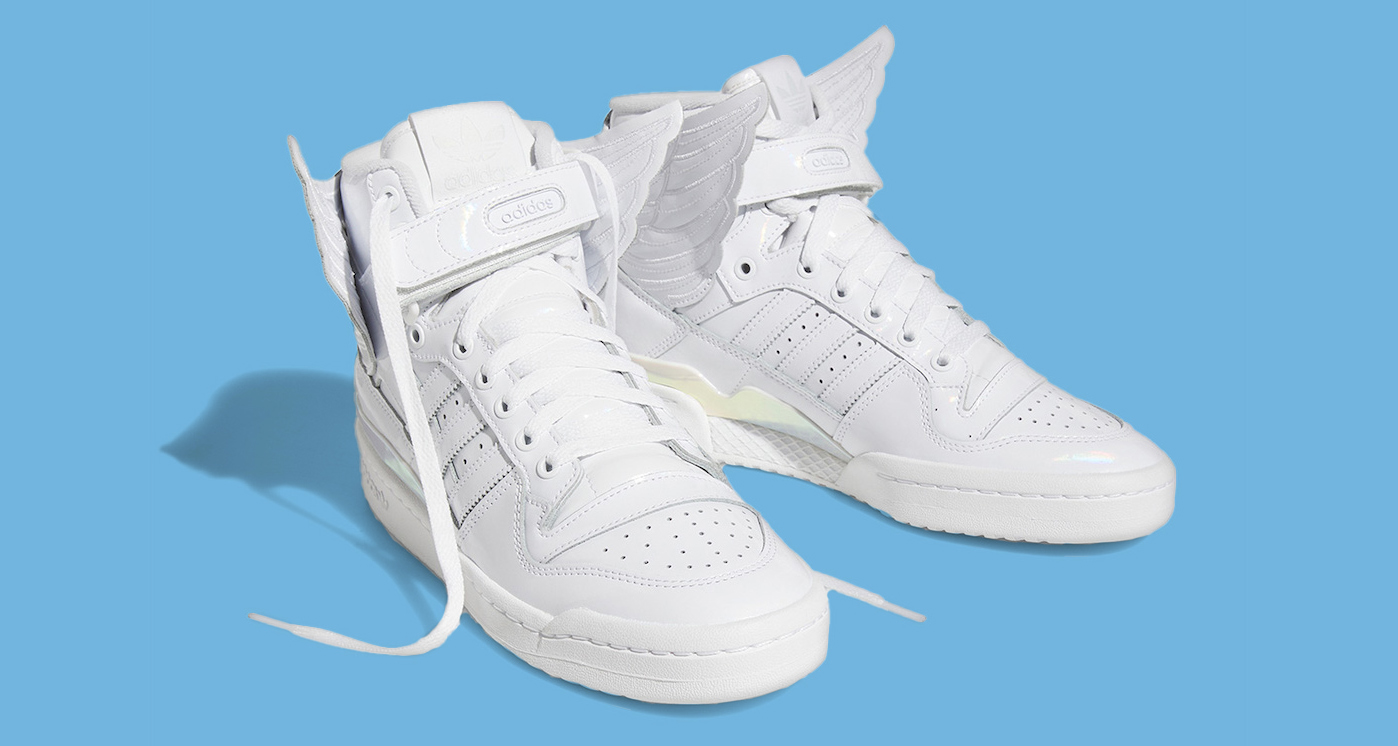 Jeremy Scott x adidas Forum Hi Wings 4.0 “White Opal” IE6861