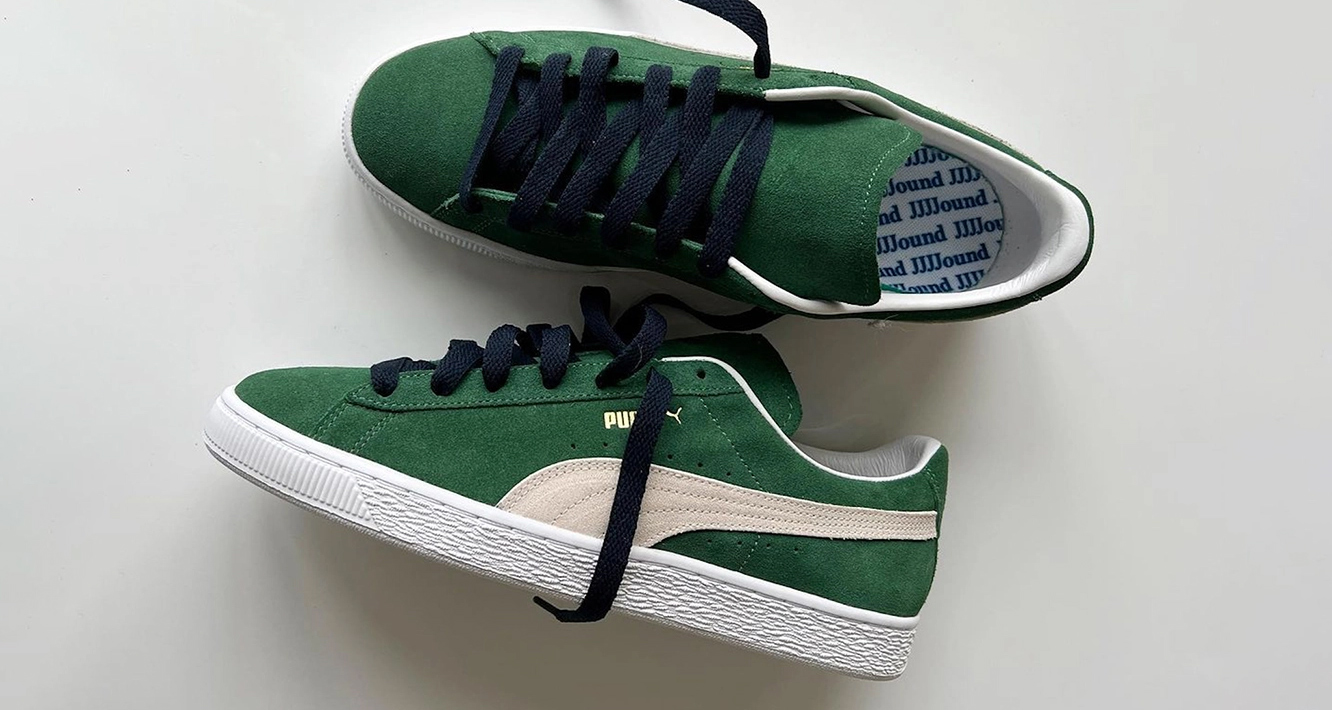 JJJJound x Puma Suede "Green" (China Exclusive)