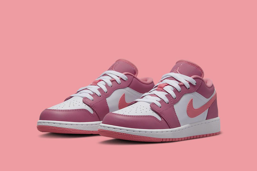 Air Jordan 1 Low GS "Desert Berry" 553560-616