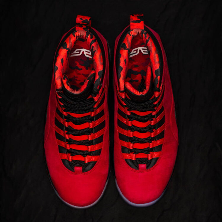 Blake Griffin Air Jordan 10 "Red Camo" PE