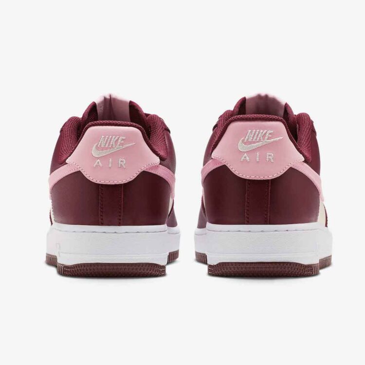 Nike Air Force 1 Low "Valentine's Day" (Sail/Night Maroon-Medium Soft Pink)