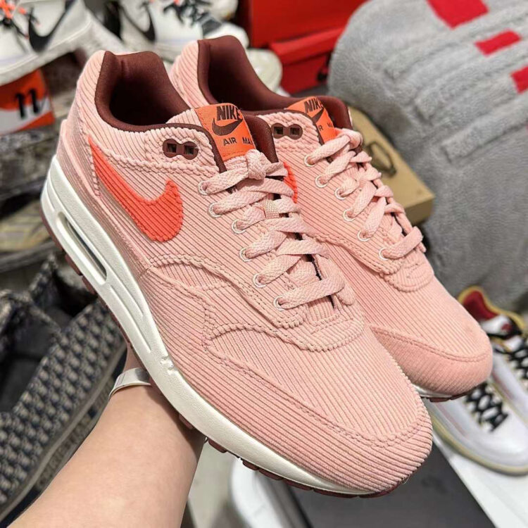 Nike Air Max 1 PRM Corduroy "Coral Stardust" FB8915-600