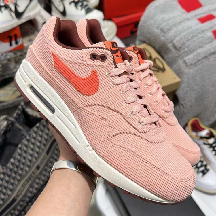 Nike Air Max 1 PRM Corduroy "Coral Stardust" FB8915-600