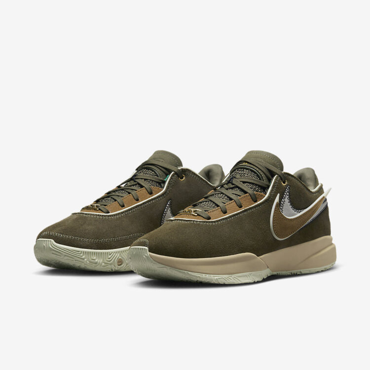 Nike LeBron 20 "Olive Suede" DV1193-901