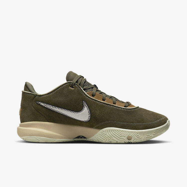 Nike LeBron 20 "Olive Suede" DV1193-901