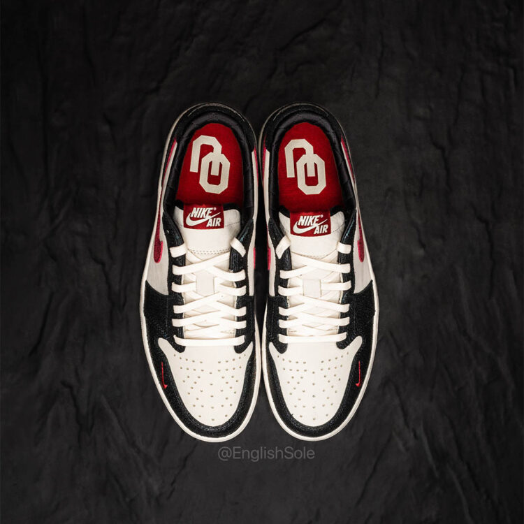 Air Jordan 1 Low "Oklahoma Sooners" PE