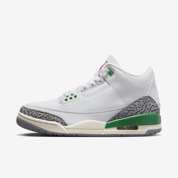 Air Jordan 3 Retro WMNS "Lucky Green" CK9246-136