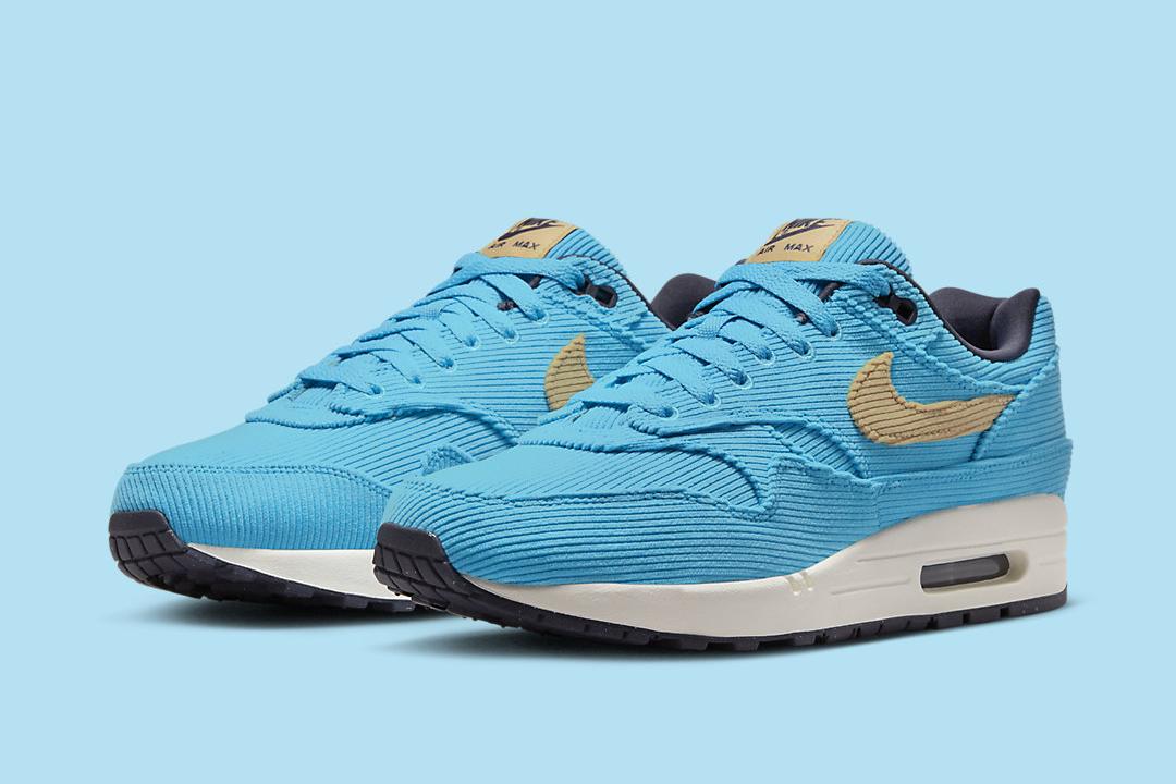 Nike Air Max 1 Premium Corduroy "Baltic Blue" FB8915-400