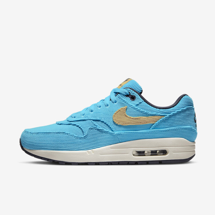 Nike Air Max 1 Premium Corduroy "Baltic Blue" FB8915-400