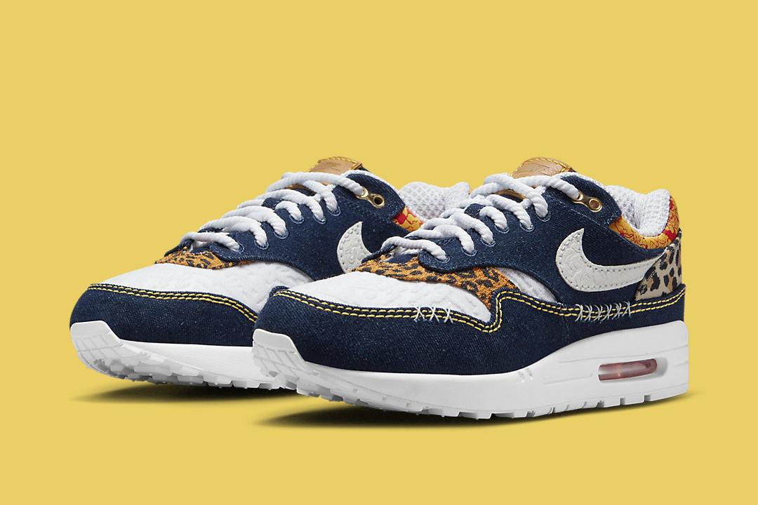 Nike Air Max 1 Premium "Denim Leopard" FJ4452-432