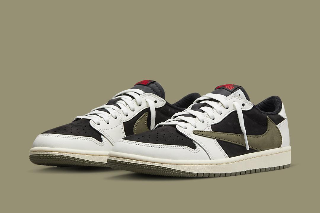 Travis Scott x Air Jordan 1 Low "Olive" DZ4137-106