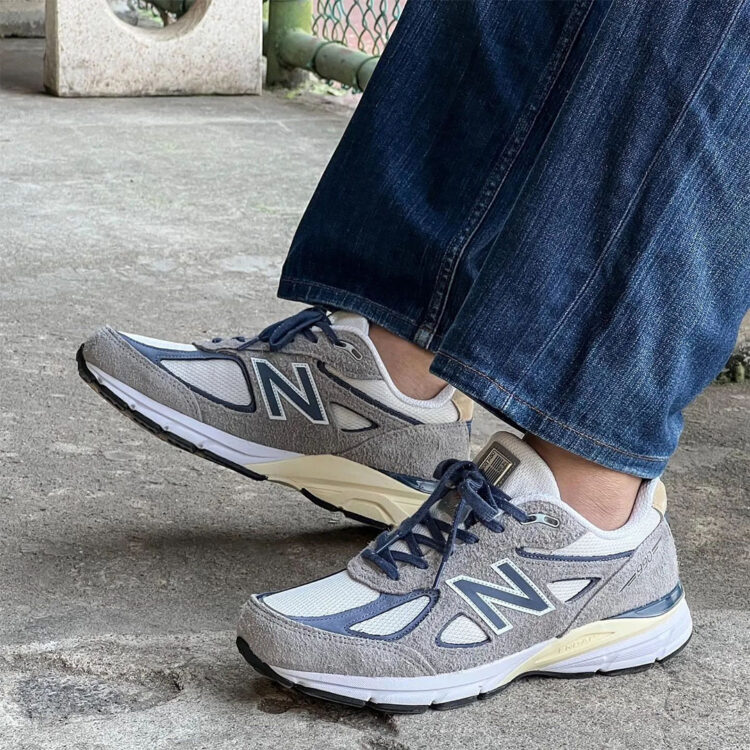 New Balance 990v4 "Grey/Navy" U990TA4