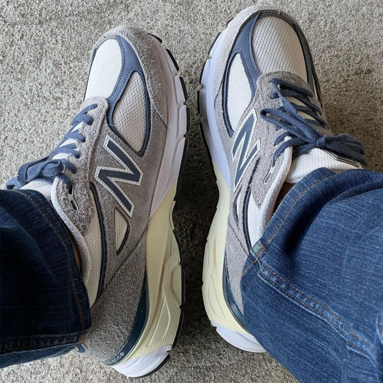 New Balance 990v4 "Grey/Navy" U990TA4