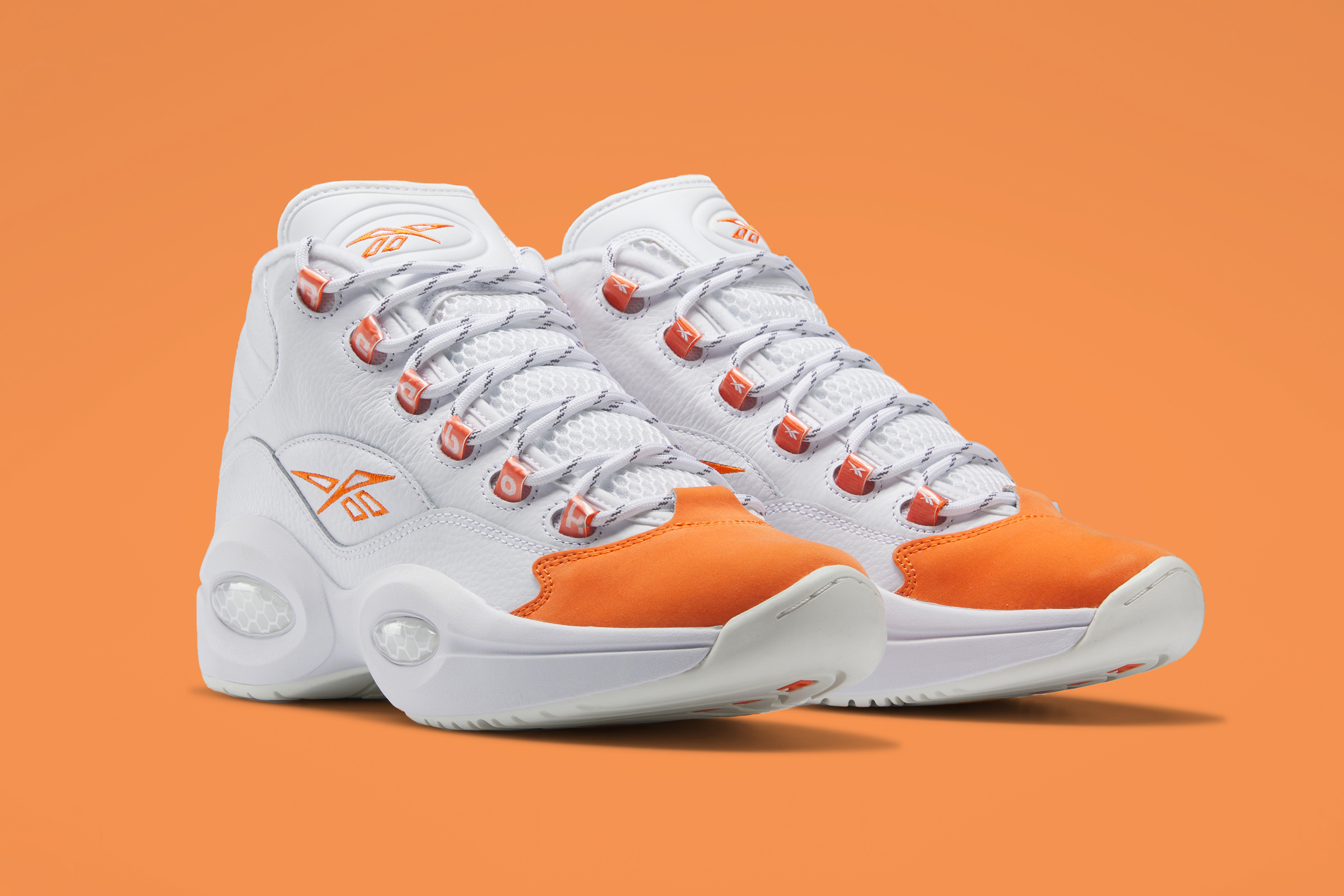 Reebok Question Mid “Orange Toe” HR1049