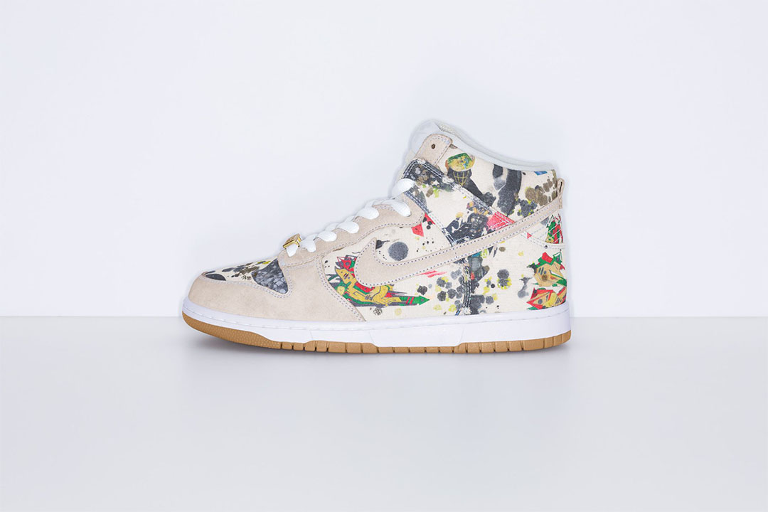 Supreme x Nike SB Dunk High "Rammellzee" FD8779-100