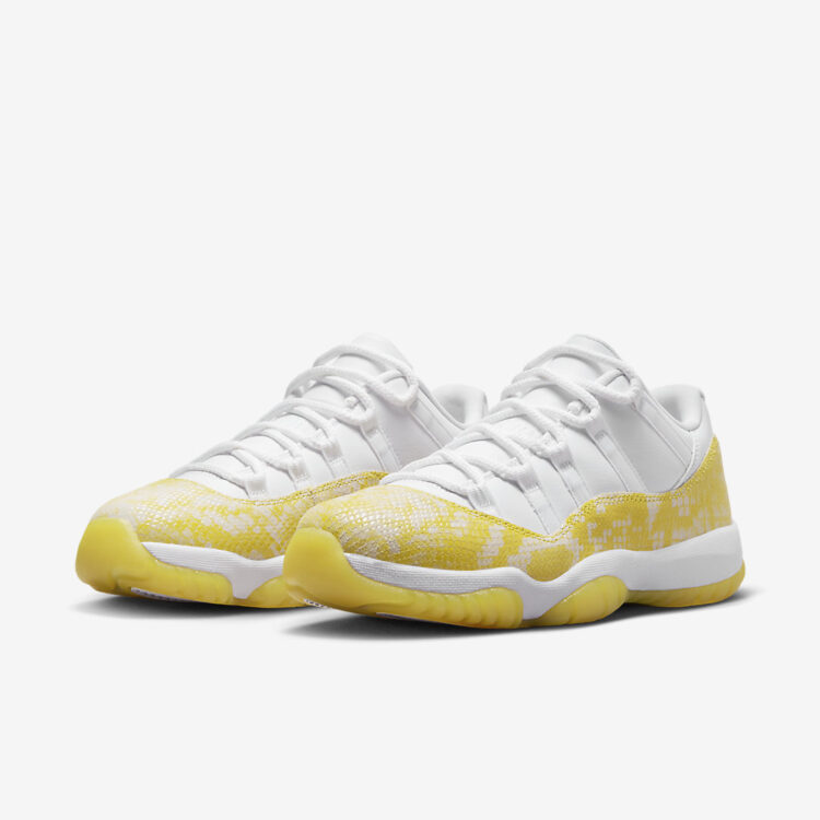 Air Jordan 11 Low WMNS "Yellow Snakeskin" AH7860-107