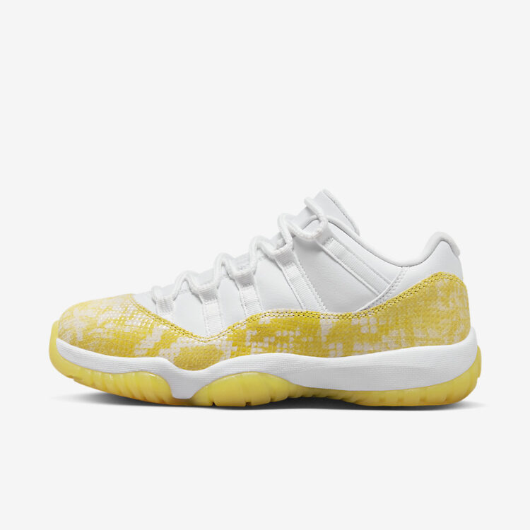 Air Jordan 11 Low WMNS "Yellow Snakeskin" AH7860-107