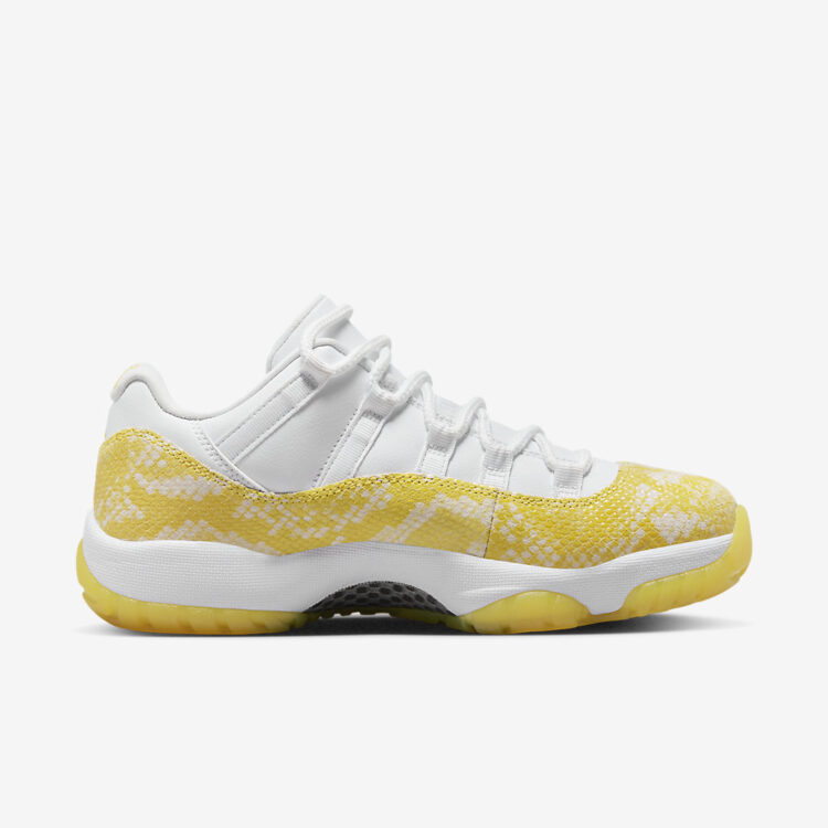 Air Jordan 11 Low WMNS "Yellow Snakeskin" AH7860-107