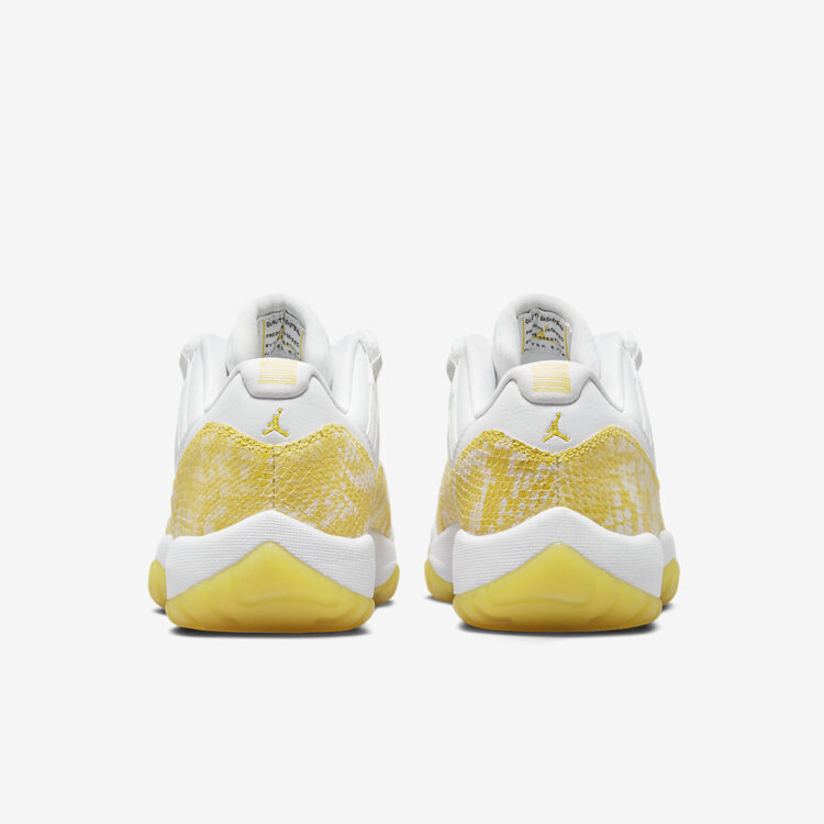 Air Jordan 11 Low WMNS "Yellow Snakeskin" AH7860-107