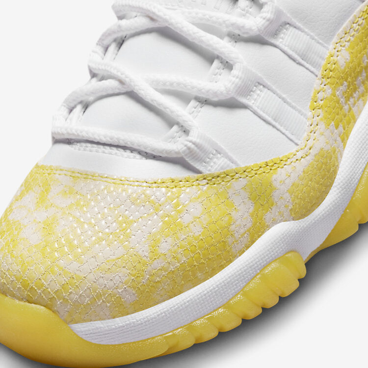 Air Jordan 11 Low WMNS "Yellow Snakeskin" AH7860-107