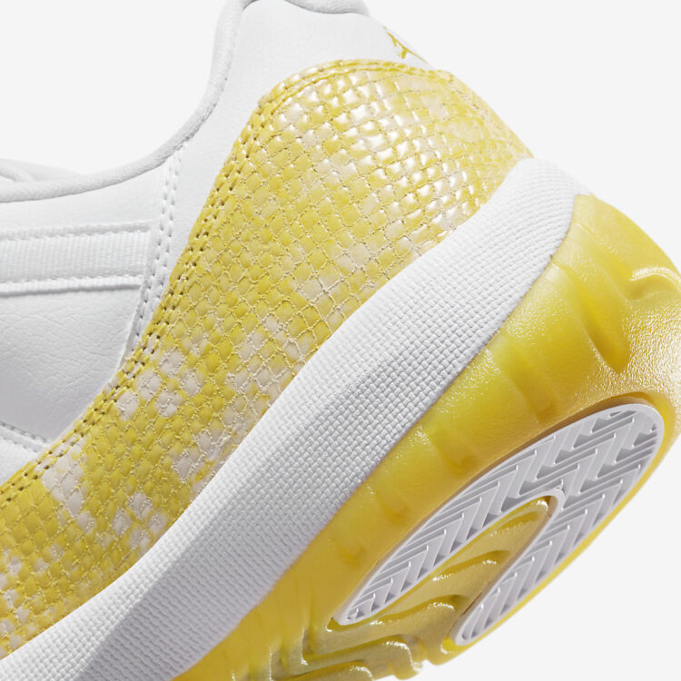 Air Jordan 11 Low WMNS "Yellow Snakeskin" AH7860-107