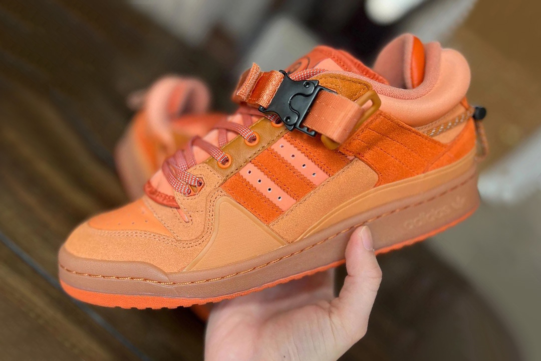 Bad Bunny x adidas Forum Buckle Low “Orange Flare” Sample