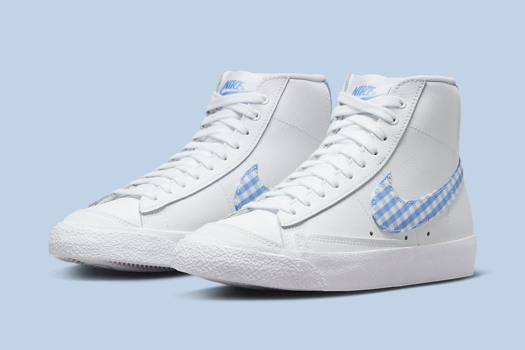 Nike Blazer Mid "Blue Gingham" FD9163-100