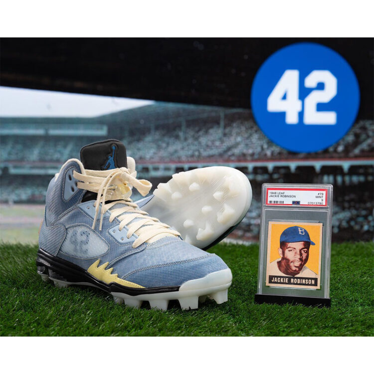 Air Jordan 5 "Jackie Robinson" Cleat PE