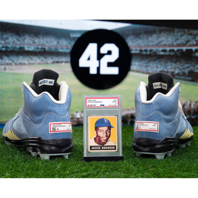 Air Jordan 5 "Jackie Robinson" Cleat PE