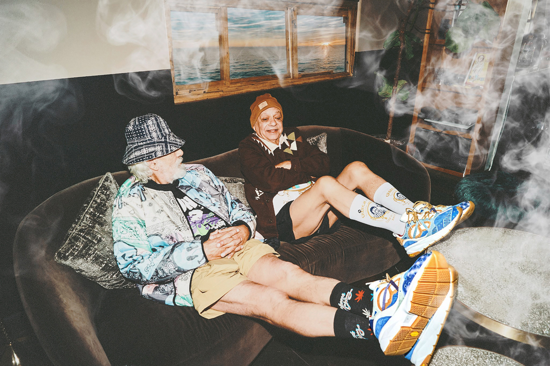 DIZYGOTIC x Cheech & Chong "Next Shoe"