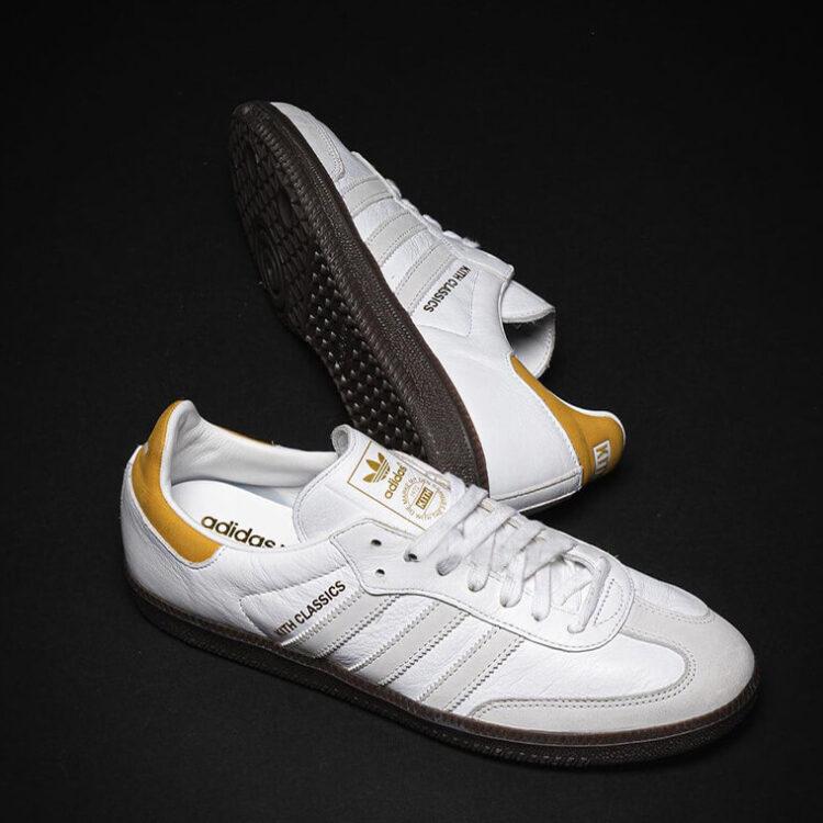 KITH x adidas Samba “White Yellow” 