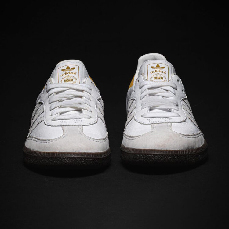 KITH x adidas Samba “White Yellow” 