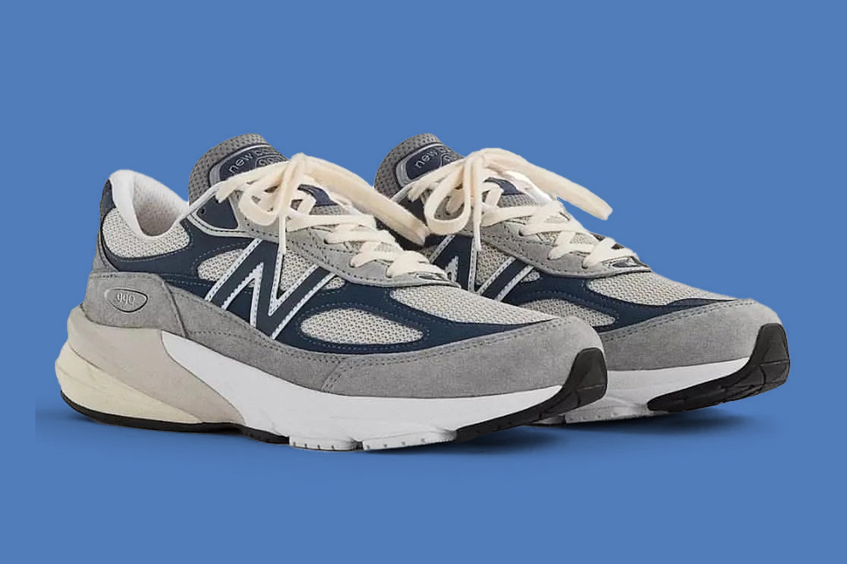 New Balance 990v6 Made In USA "Grey/Navy" M990TC6