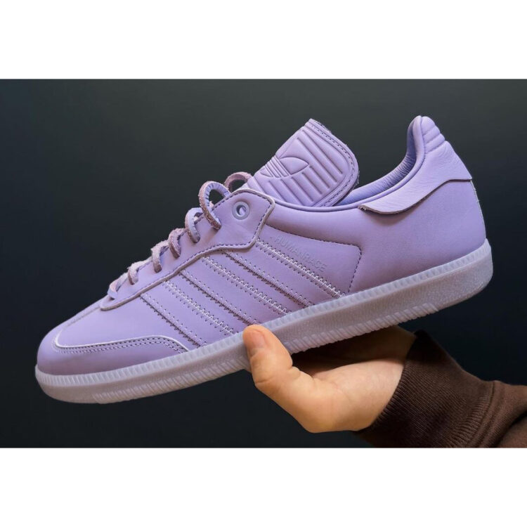 Pharrell x adidas Samba Humanrace “Lilac”