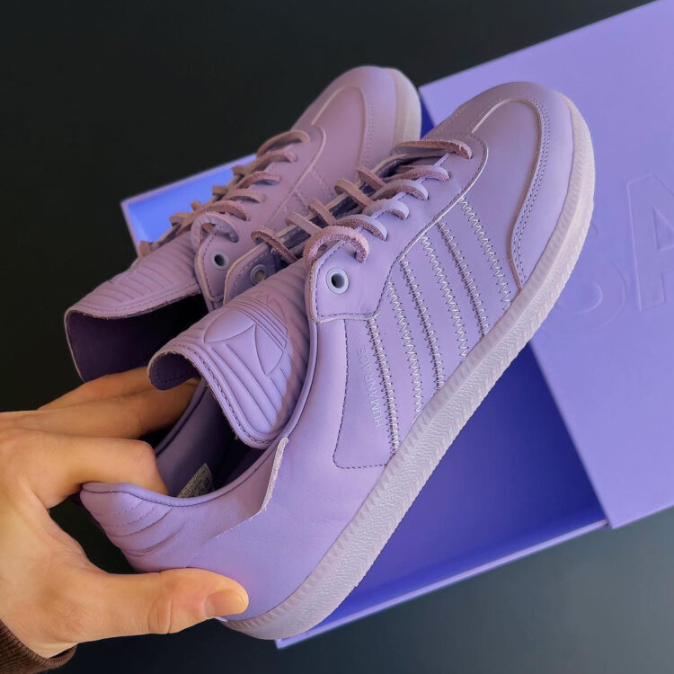 Pharrell x adidas Samba Humanrace “Lilac”