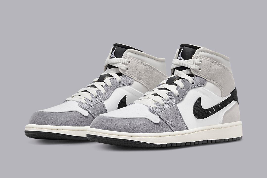 Air Jordan 1 Mid Craft "Cement Grey" DZ4136-002