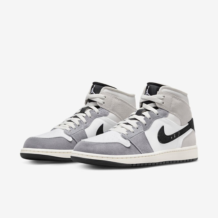 Air Jordan 1 Mid Craft "Cement Grey" DZ4136-002