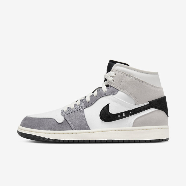 Air Jordan 1 Mid Craft "Cement Grey" DZ4136-002