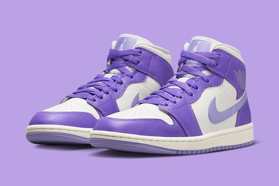 Air Jordan 1 Mid WMNS "Action Grape" BQ6472-504