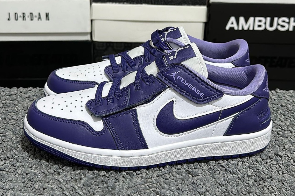 Air Jordan 1 Low FlyEase "Sky J Purple" DM1206-515