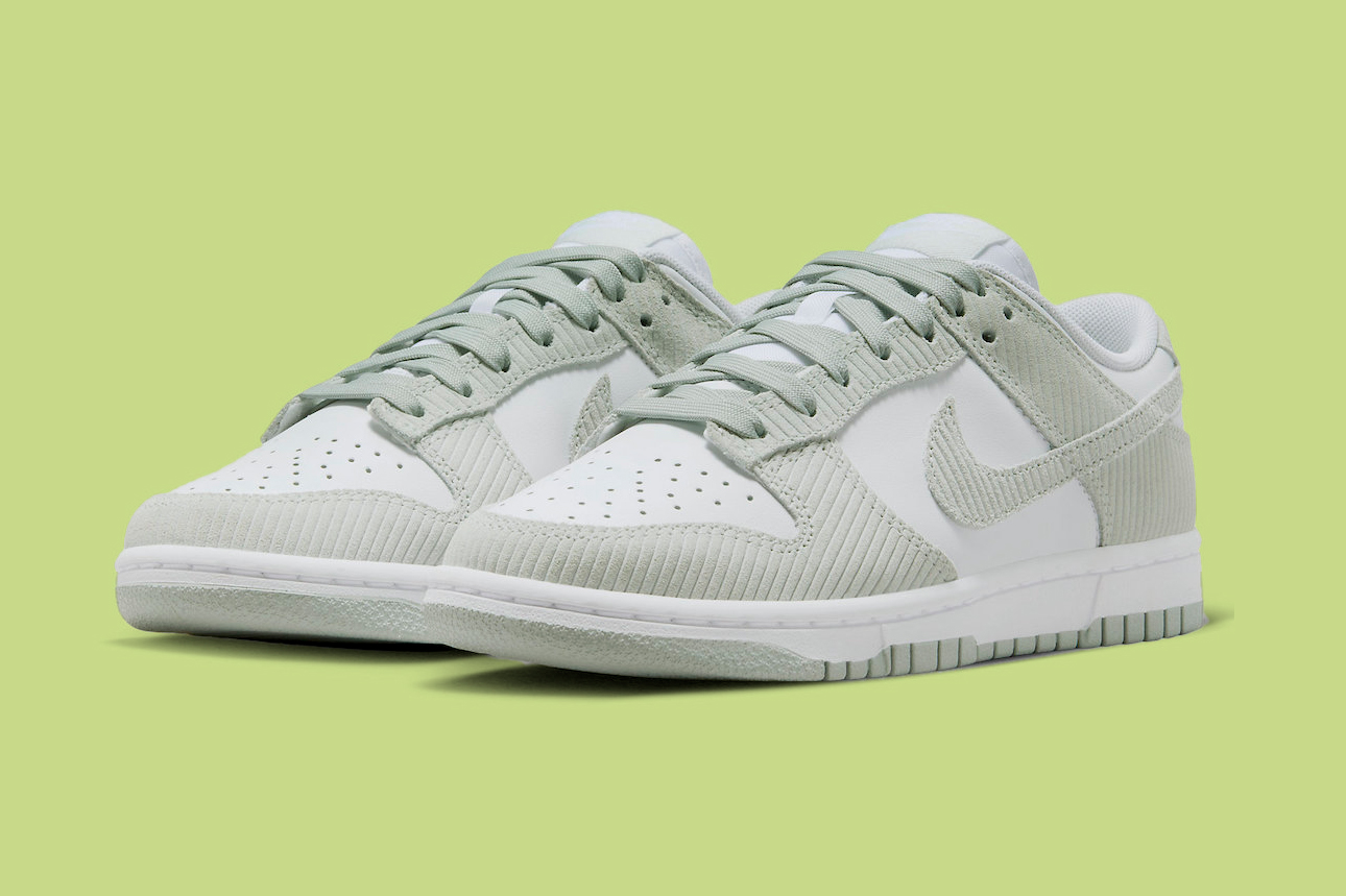 Nike Dunk Low “Grey Corduroy” FN7658-100