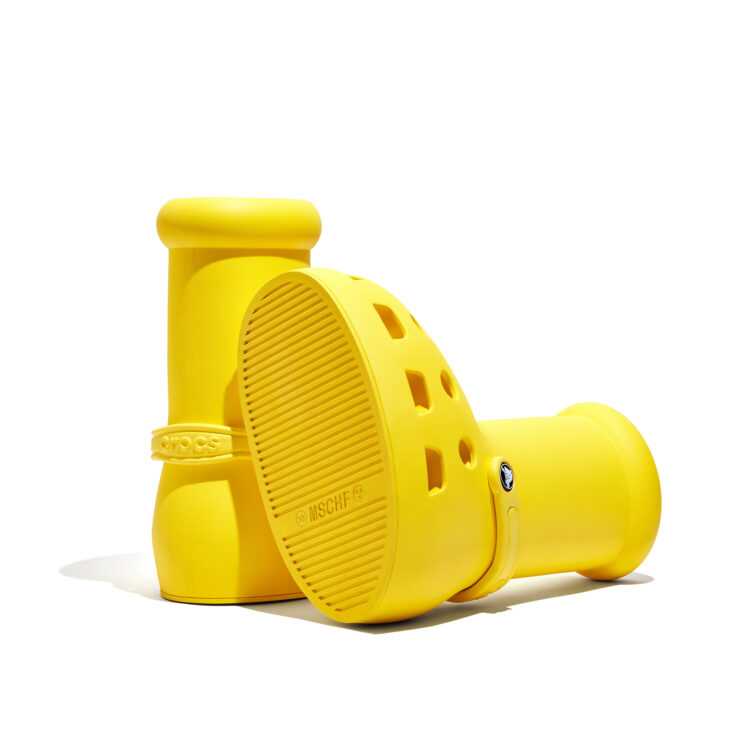 Crocs x MSCHF “Big Yellow Boot”