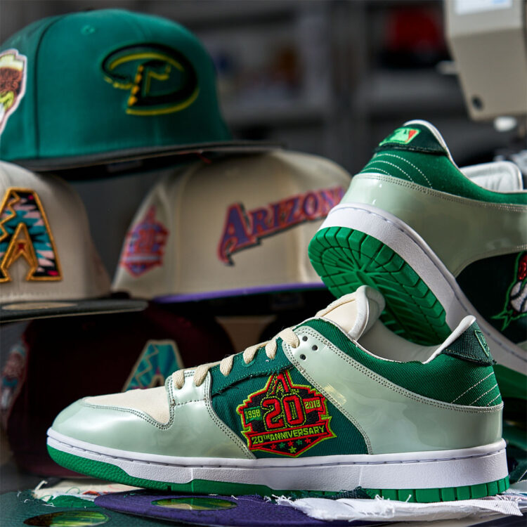 Hat Club x Nike SB Dunk Low Custom by Vick Almighty & Jordan Diab