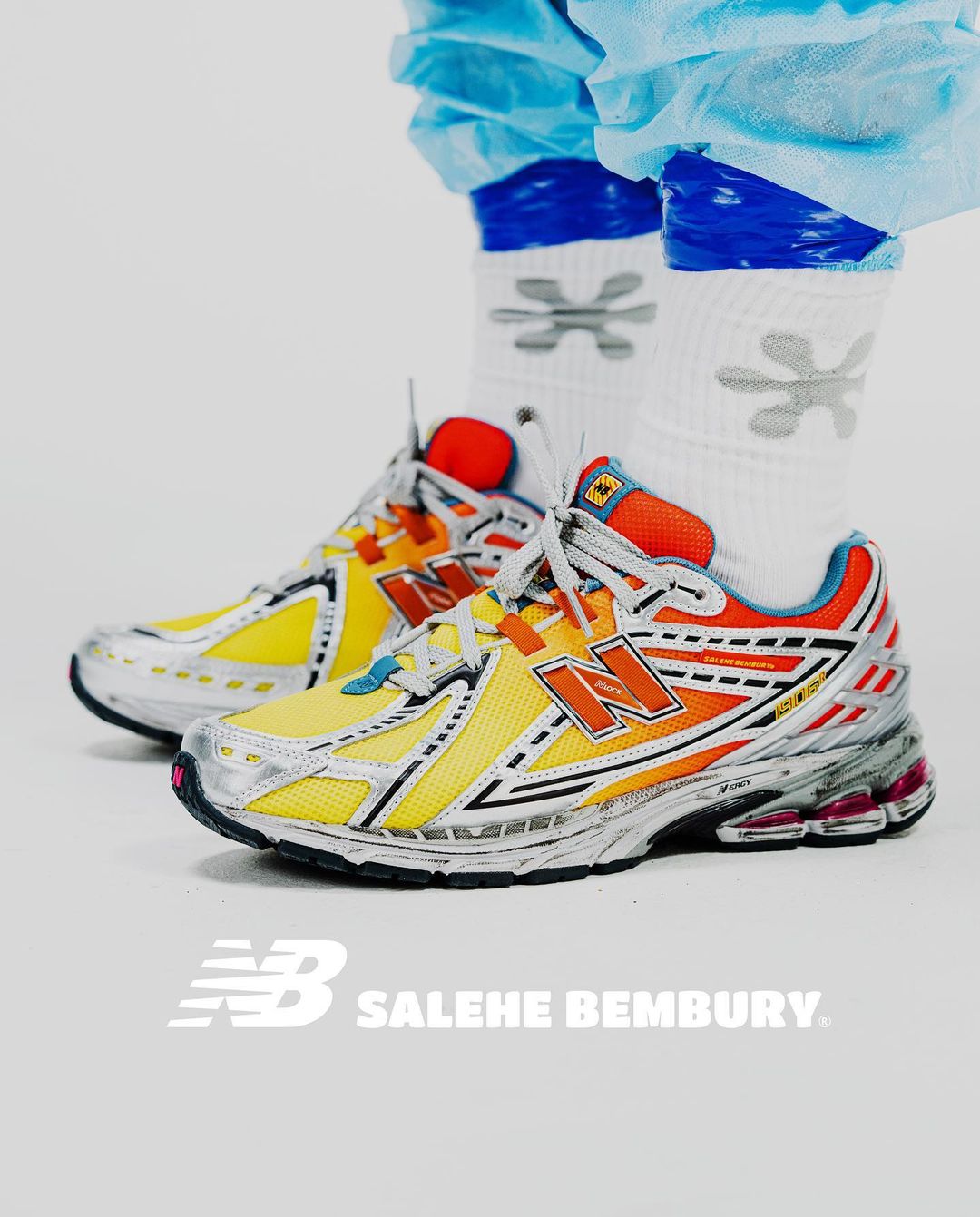 Salehe Bembury x New Balance 1906R "Heat Be Hot Lava"