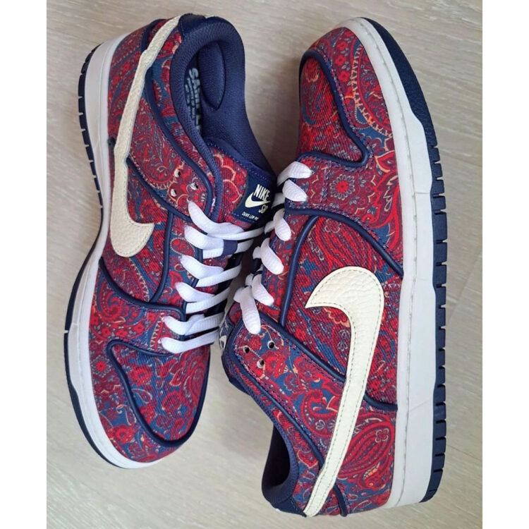 Nike SB Dunk Low "Paisley" Sample