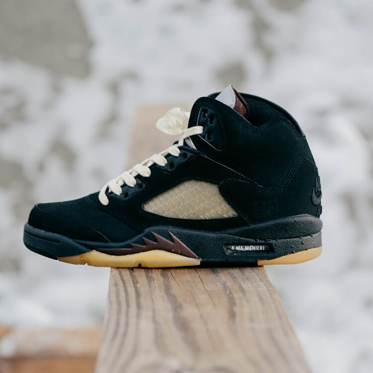 A Ma Maniere x Air Jordan 5 "Black" FD1330-001