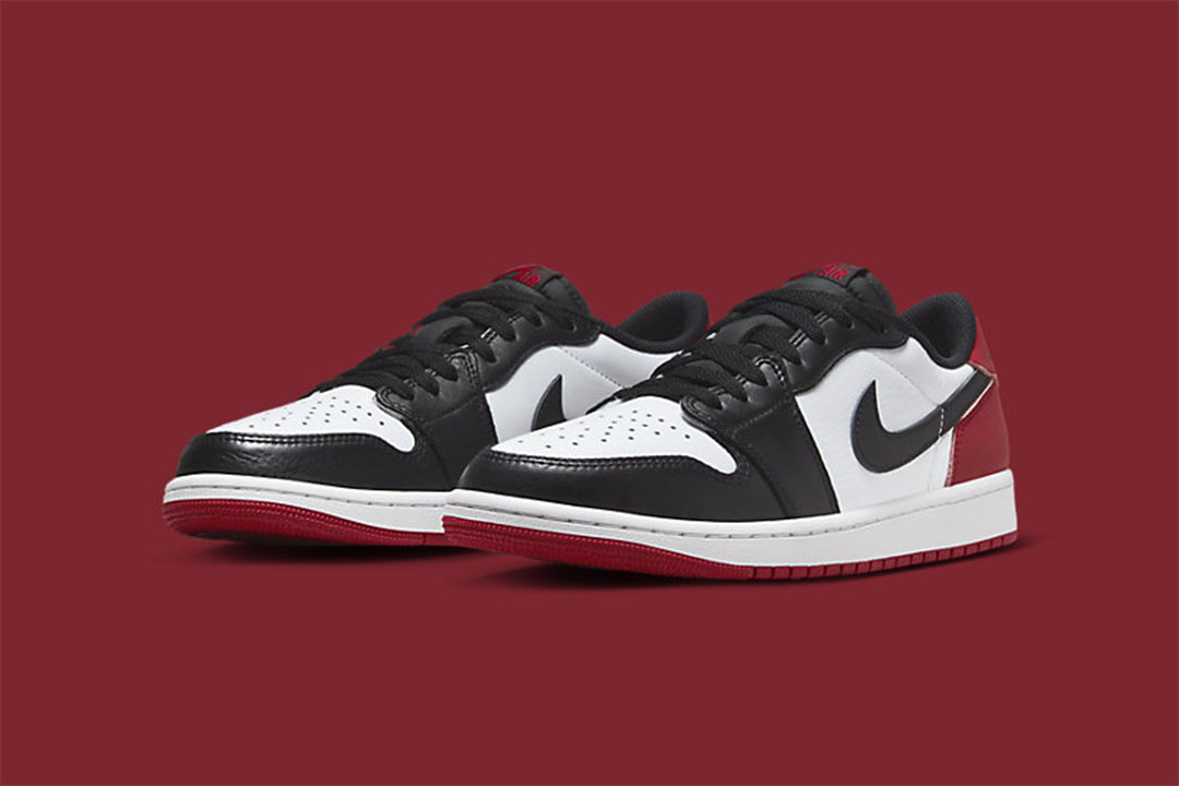 Air Jordan 1 Low OG “Black Toe” CZ0790-106