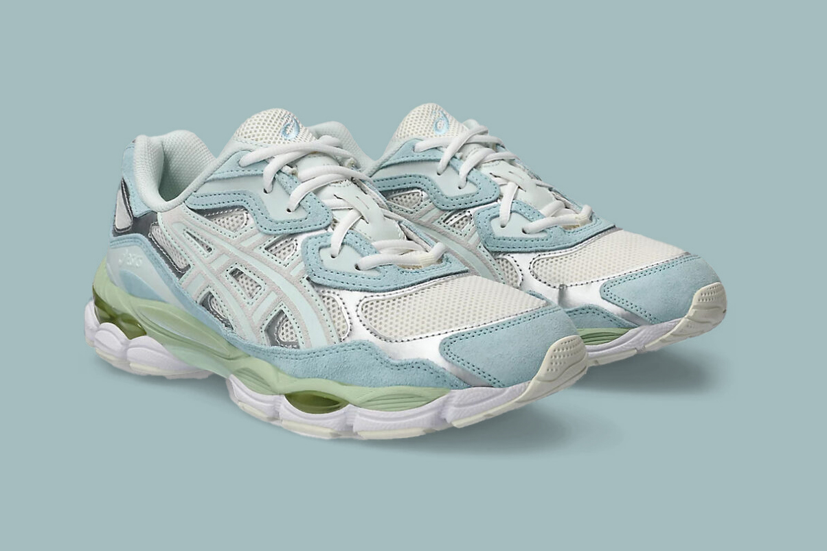 ASICS GEL-NYC “Cream/Aquamarine” 1203A383-100